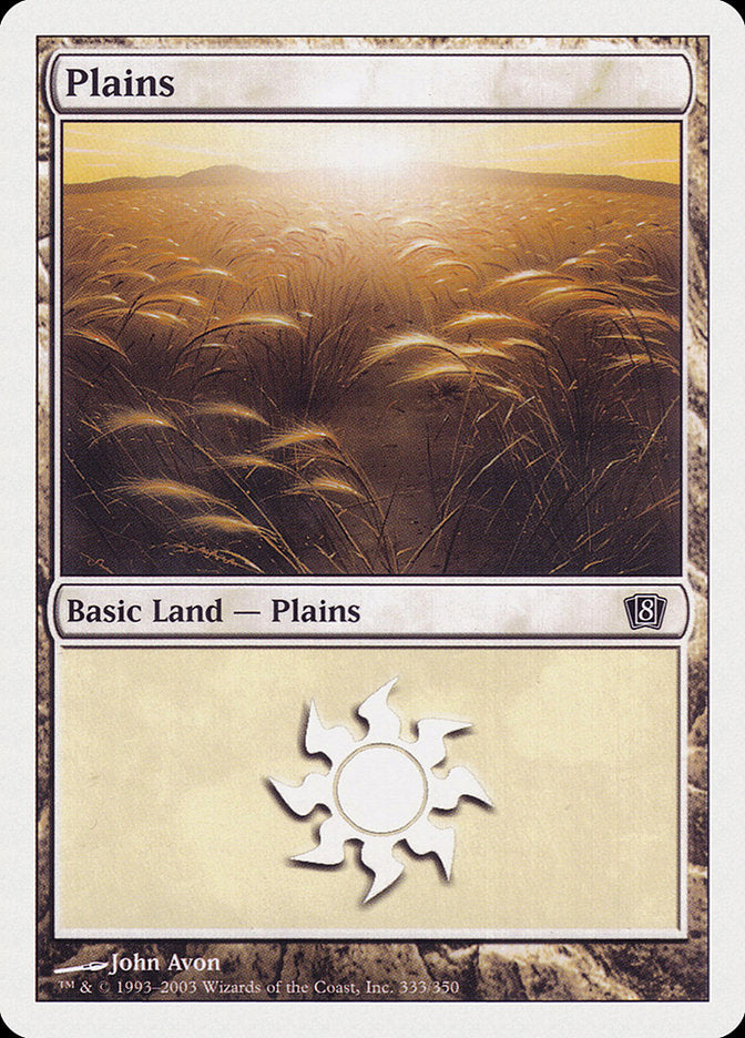 Plains (333) [Eighth Edition] | Local Legends