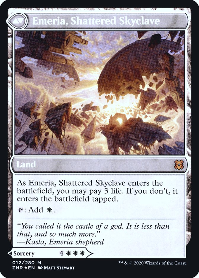Emeria's Call // Emeria, Shattered Skyclave [Zendikar Rising Prerelease Promos] | Local Legends