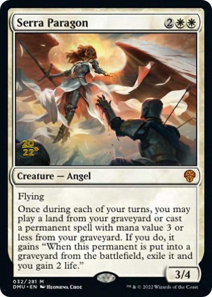 Serra Paragon [Dominaria United Prerelease Promos] | Local Legends