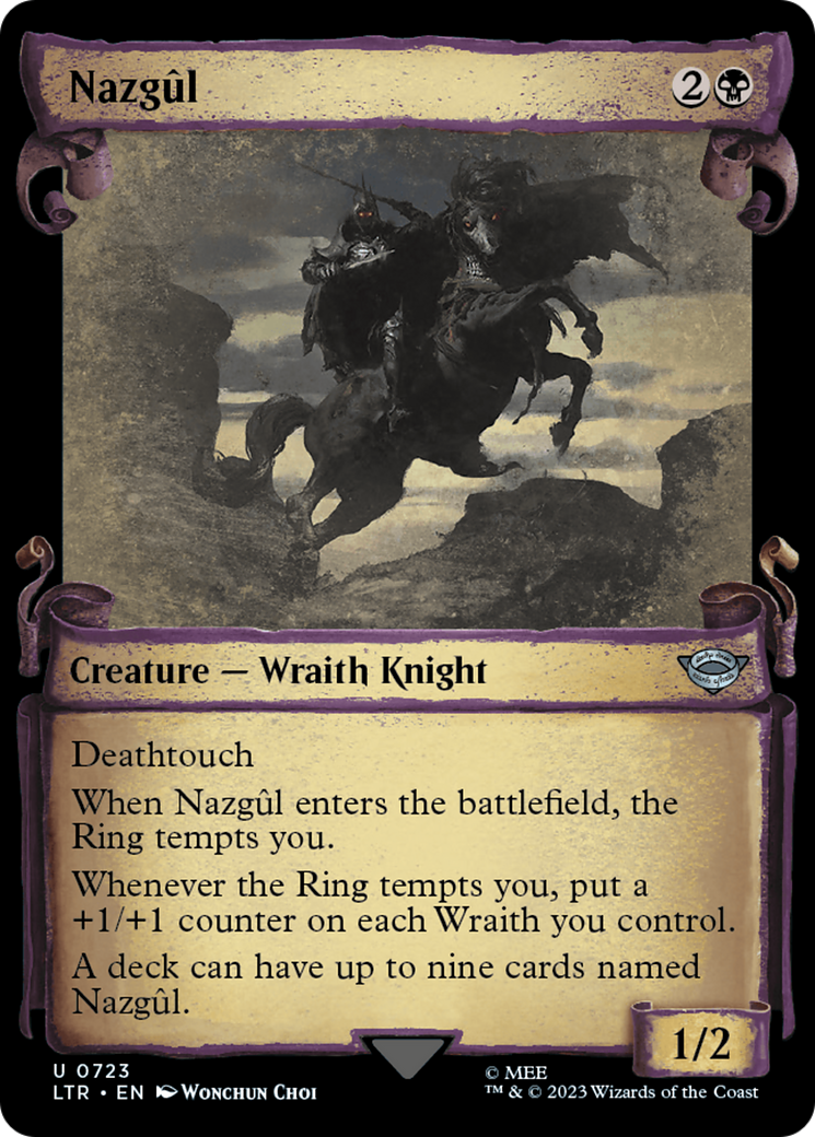 Nazgul (0723) [The Lord of the Rings: Tales of Middle-Earth Showcase Scrolls] | Golgari Games