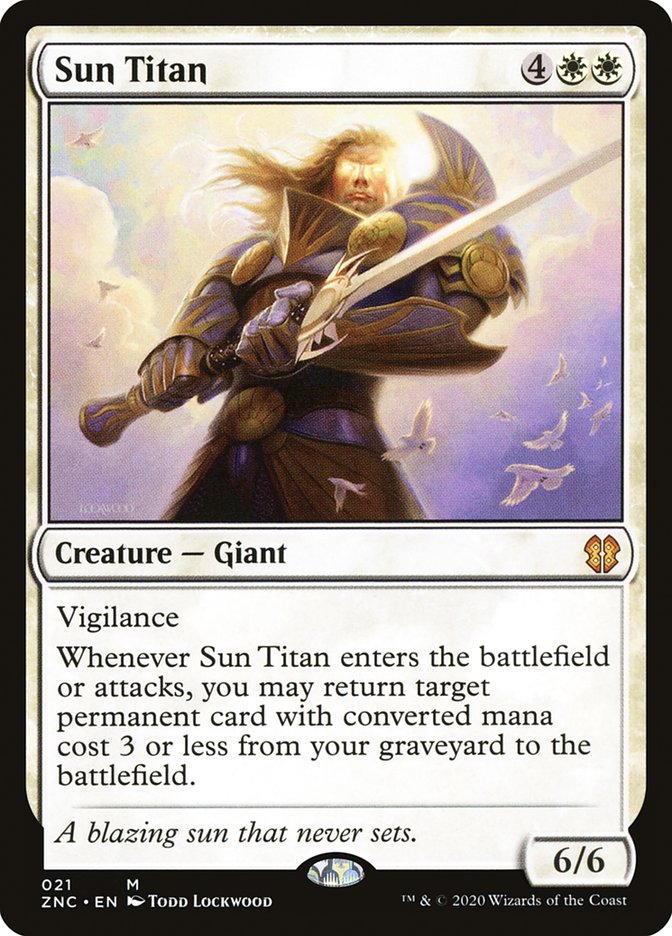 Sun Titan [Zendikar Rising Commander] | Local Legends