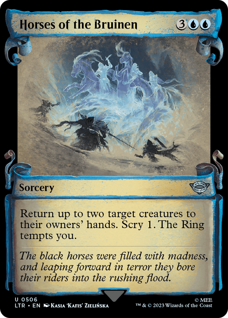 Horses of the Bruinen [The Lord of the Rings: Tales of Middle-Earth Showcase Scrolls] | Local Legends