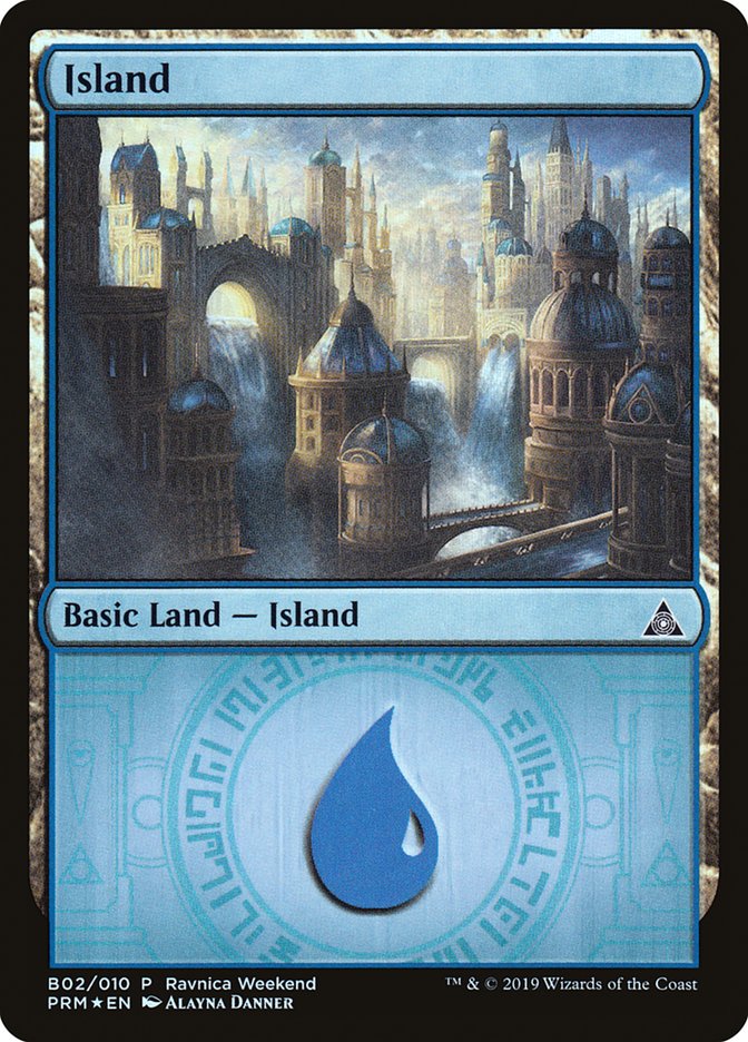 Island (B02) [Ravnica Allegiance Guild Kit] | Golgari Games