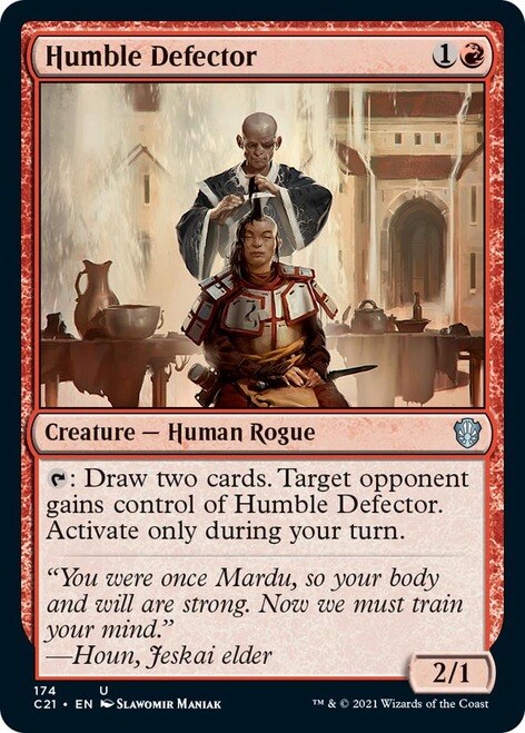 Humble Defector [Commander 2021] | Golgari Games