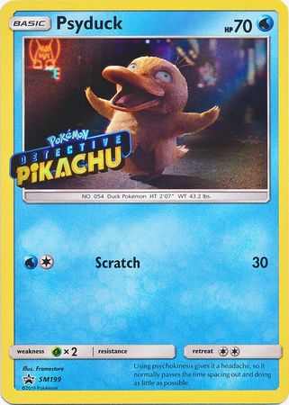 Psyduck Detective (SM199) (Pikachu Stamped) [Sun & Moon: Black Star Promos] | Golgari Games