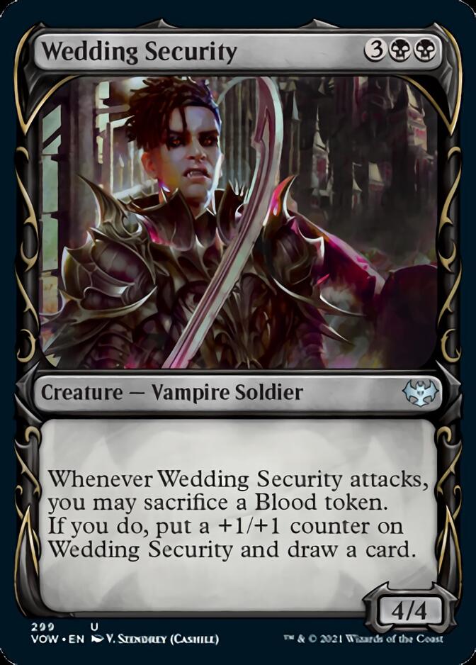 Wedding Security (Showcase Fang Frame) [Innistrad: Crimson Vow] | Golgari Games