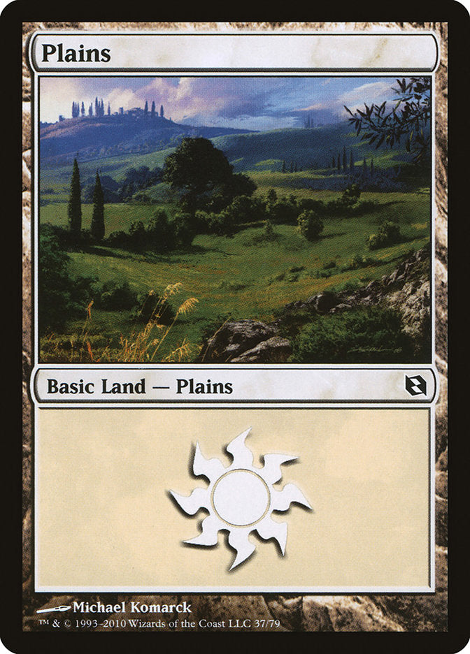 Plains (37) [Duel Decks: Elspeth vs. Tezzeret] | Local Legends