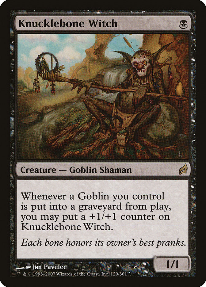 Knucklebone Witch [Lorwyn] | Local Legends
