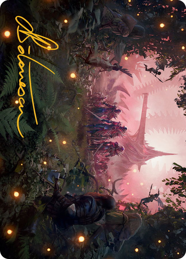 Invasion of Eldraine Art Card (Gold-Stamped Signature) [March of the Machine Art Series] | Local Legends