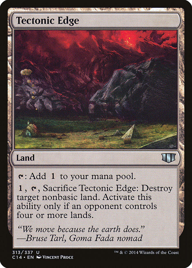 Tectonic Edge [Commander 2014] | Golgari Games