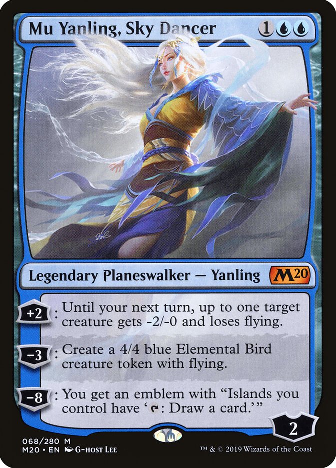 Mu Yanling, Sky Dancer [Core Set 2020] | Local Legends