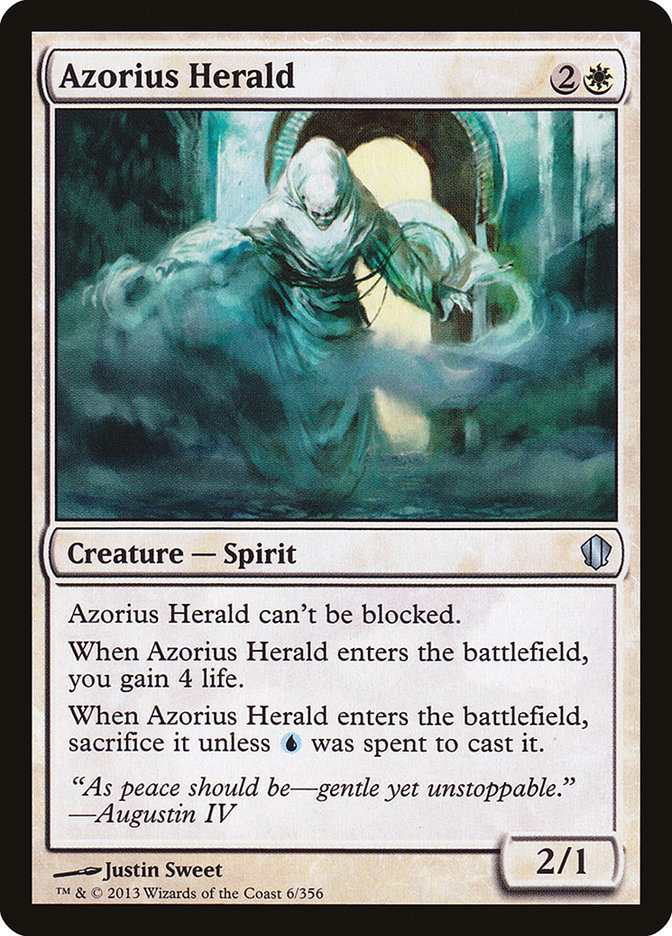 Azorius Herald [Commander 2013] | Golgari Games