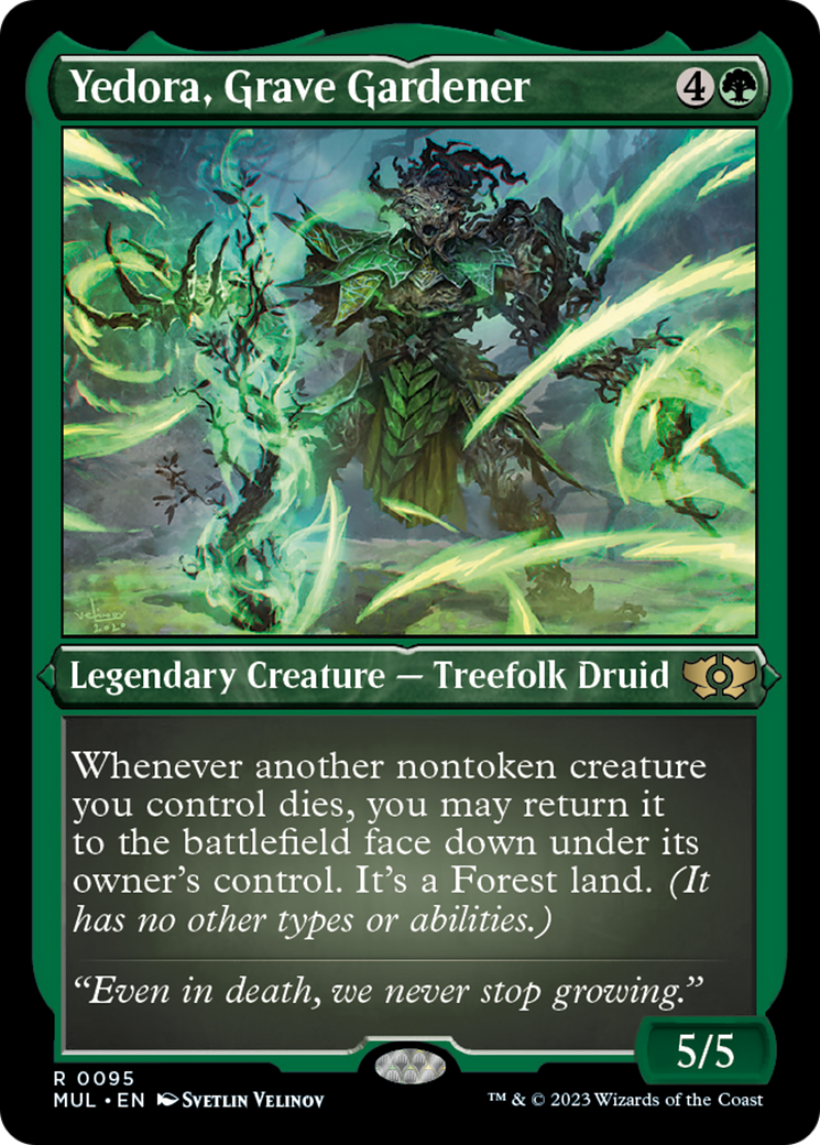 Yedora, Grave Gardener (Foil Etched) [Multiverse Legends] | Golgari Games