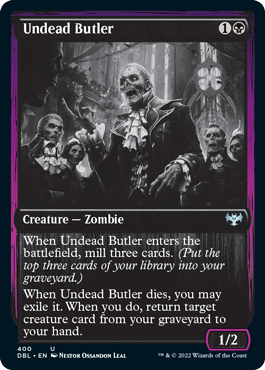 Undead Butler [Innistrad: Double Feature] | Golgari Games