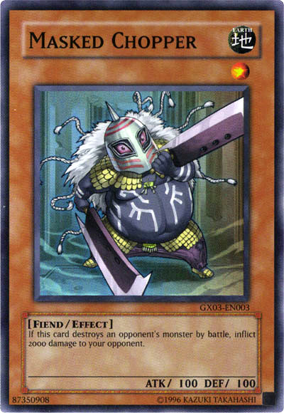 Masked Chopper [GX03-EN003] Super Rare | Golgari Games