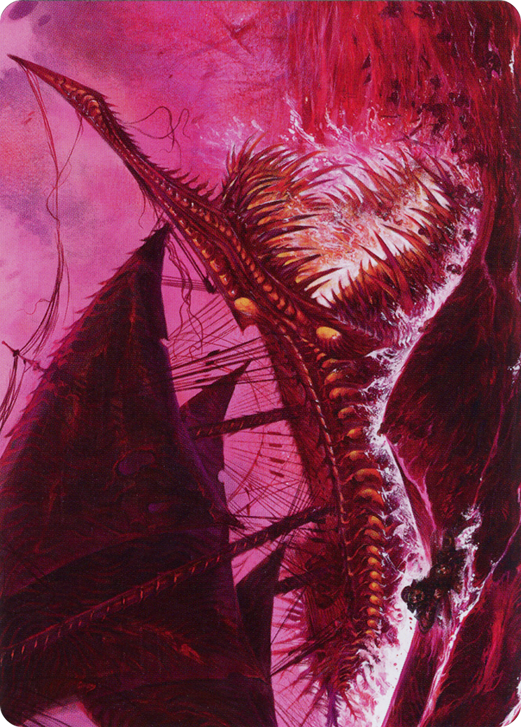 Marauding Dreadship Art Card [March of the Machine Art Series] | Local Legends