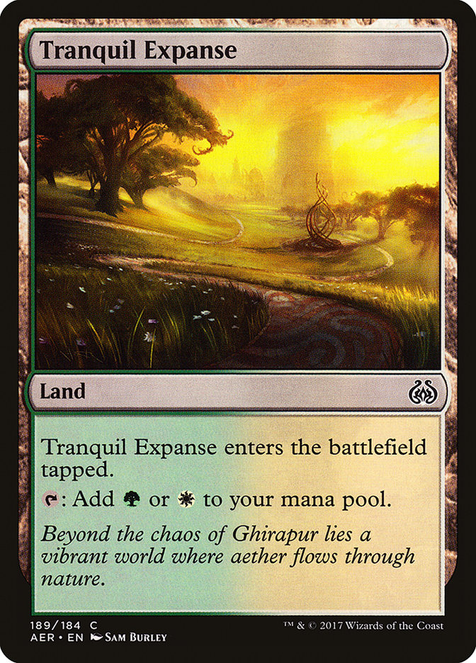 Tranquil Expanse [Aether Revolt] | Golgari Games