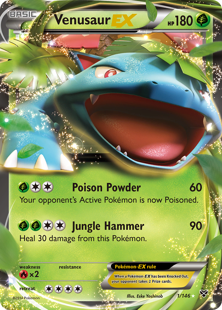 Venusaur EX (1/146) [XY: Base Set] | Local Legends