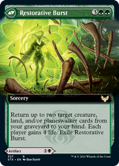 Pestilent Cauldron // Restorative Burst (Extended Art) [Strixhaven: School of Mages] | Local Legends