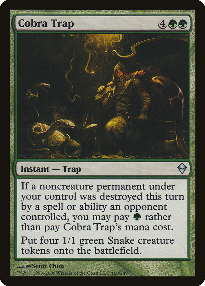 Cobra Trap [Zendikar] | Golgari Games