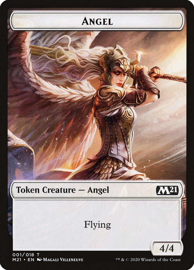 Angel Token [Core Set 2021 Tokens] | Golgari Games