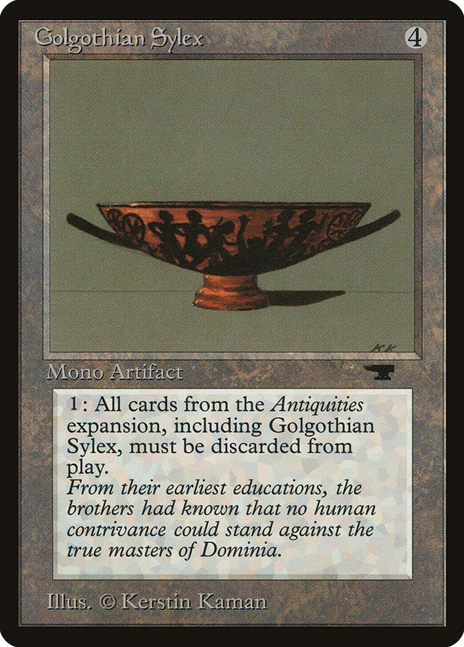 Golgothian Sylex [Antiquities] | Local Legends