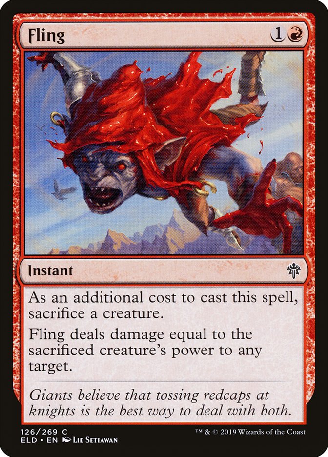 Fling [Throne of Eldraine] | Local Legends