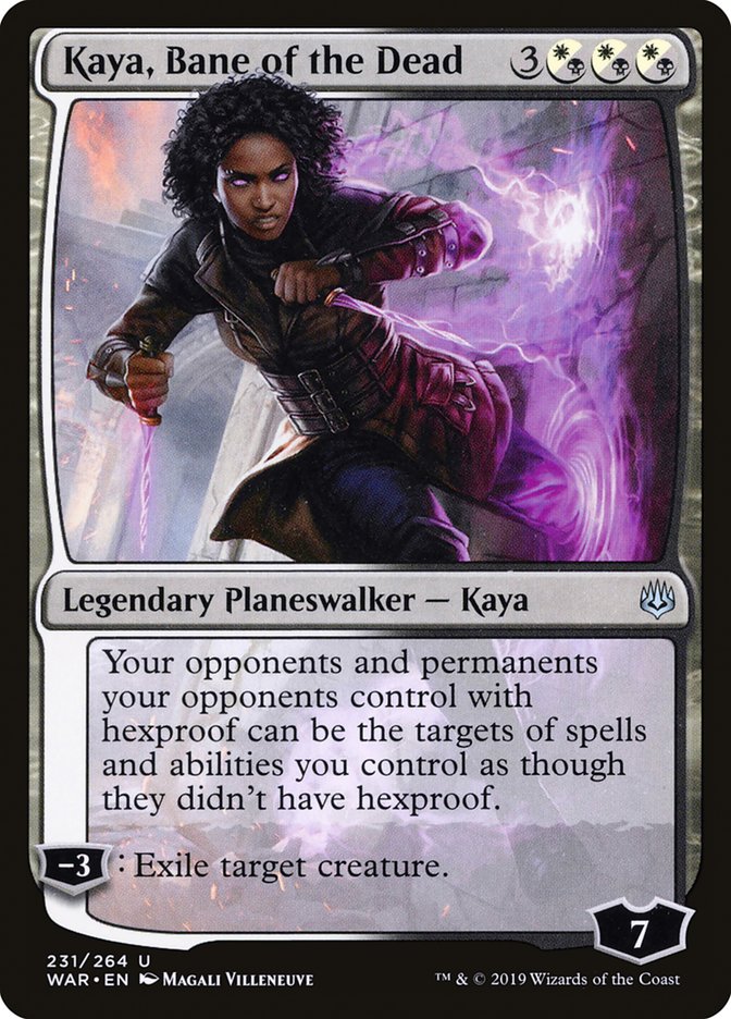 Kaya, Bane of the Dead [War of the Spark] | Golgari Games