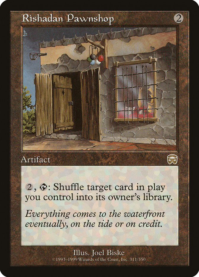 Rishadan Pawnshop [Mercadian Masques] | Local Legends