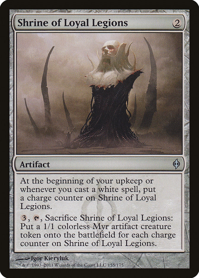 Shrine of Loyal Legions [New Phyrexia] | Golgari Games