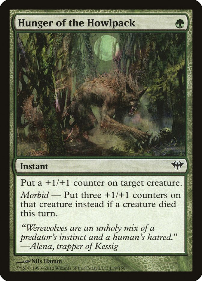 Hunger of the Howlpack [Dark Ascension] | Local Legends
