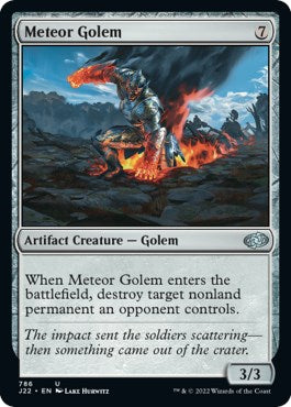 Meteor Golem [Jumpstart 2022] | Golgari Games