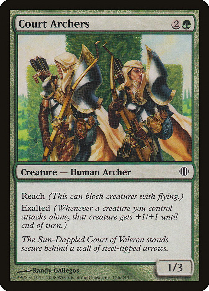 Court Archers [Shards of Alara] | Golgari Games