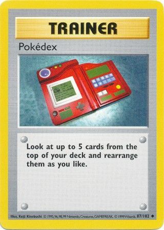 Pokedex (87/102) [Base Set Shadowless Unlimited] | Local Legends