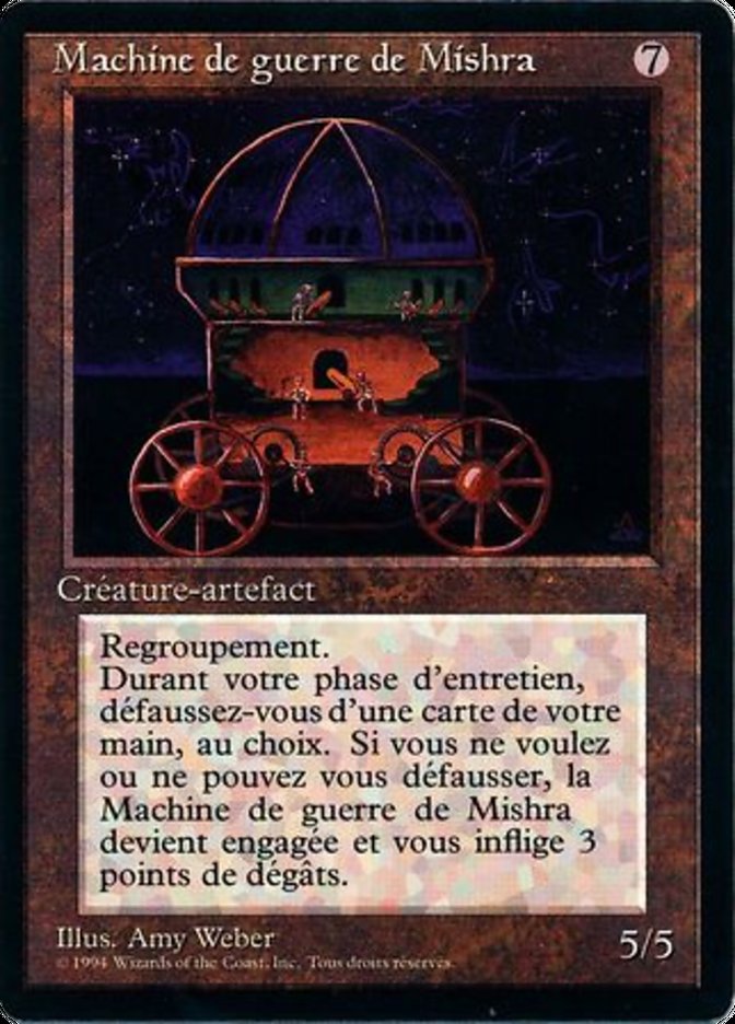 Mishra's War Machine [Foreign Black Border] | Golgari Games