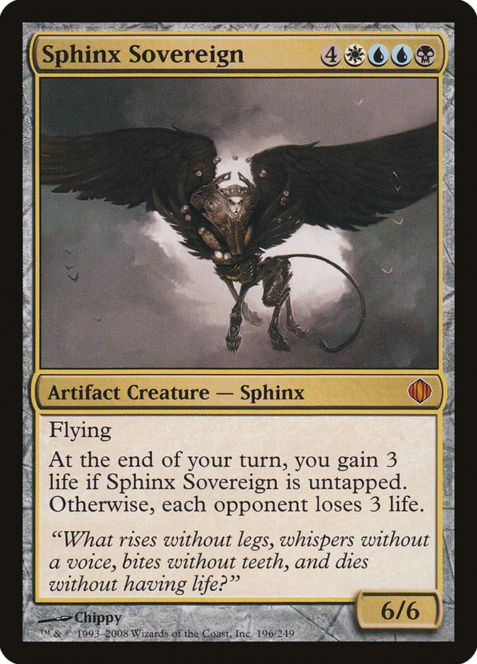 Sphinx Sovereign [Shards of Alara] | Local Legends