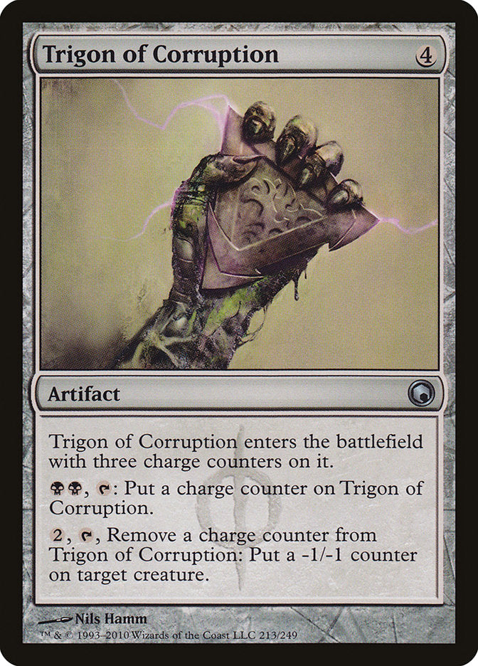 Trigon of Corruption [Scars of Mirrodin] | Local Legends