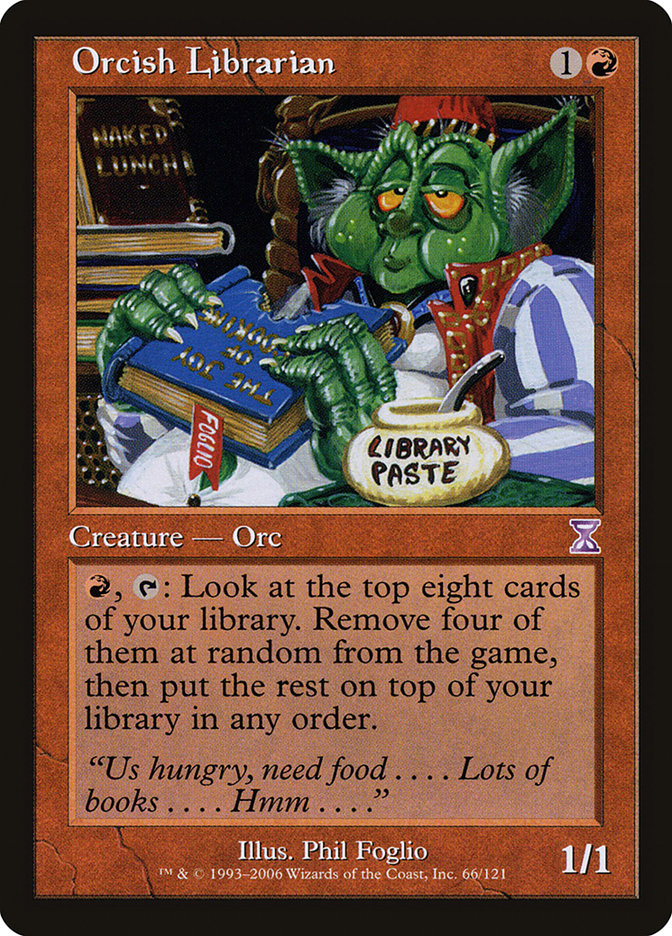 Orcish Librarian [Time Spiral Timeshifted] | Local Legends