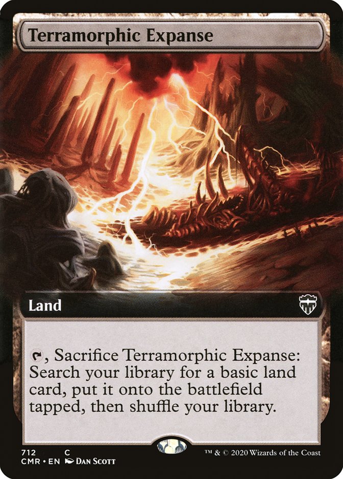 Terramorphic Expanse (Extended Art) [Commander Legends] | Local Legends