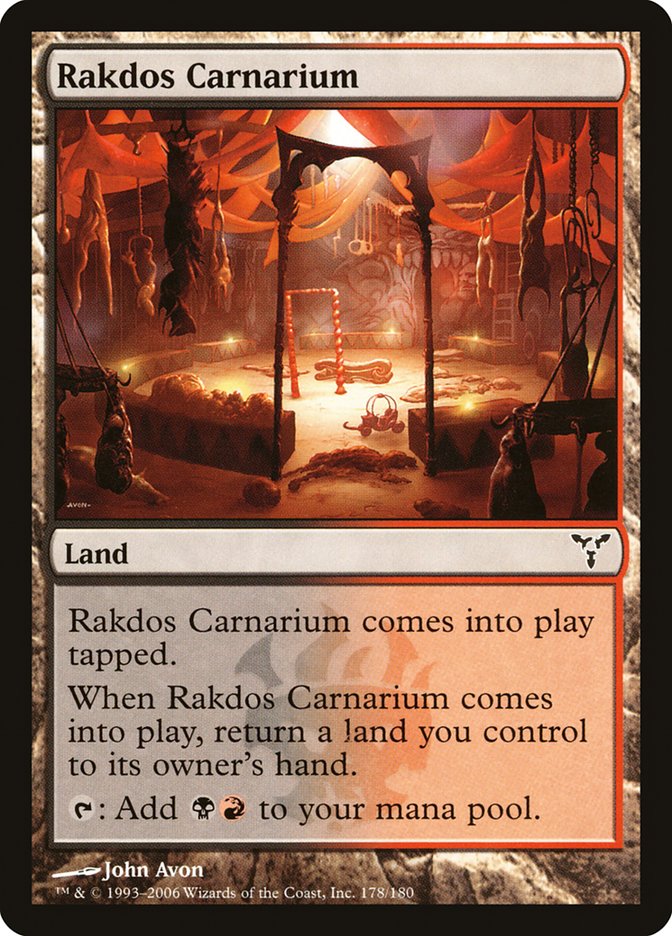 Rakdos Carnarium [Dissension] | Local Legends