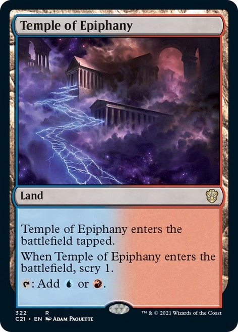 Temple of Epiphany [Commander 2021] | Local Legends