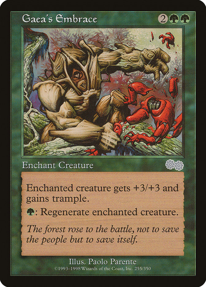 Gaea's Embrace [Urza's Saga] | Local Legends