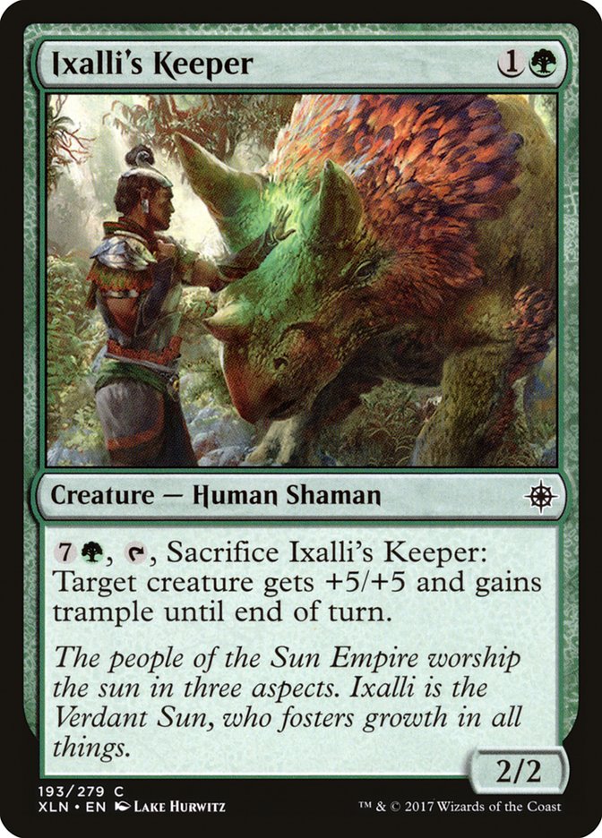 Ixalli's Keeper [Ixalan] | Local Legends