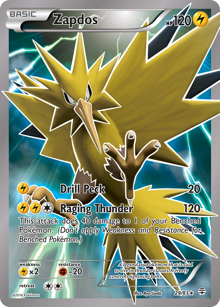 Zapdos (29/83) [XY: Generations] | Golgari Games