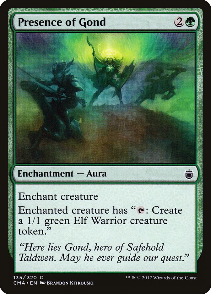 Presence of Gond [Commander Anthology] | Local Legends
