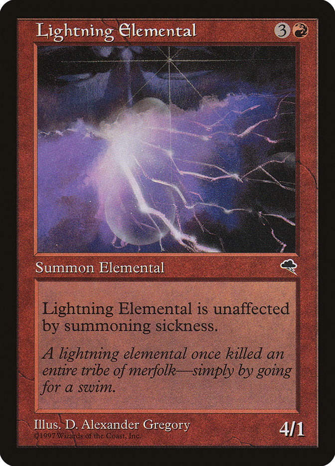 Lightning Elemental [Tempest] | Local Legends