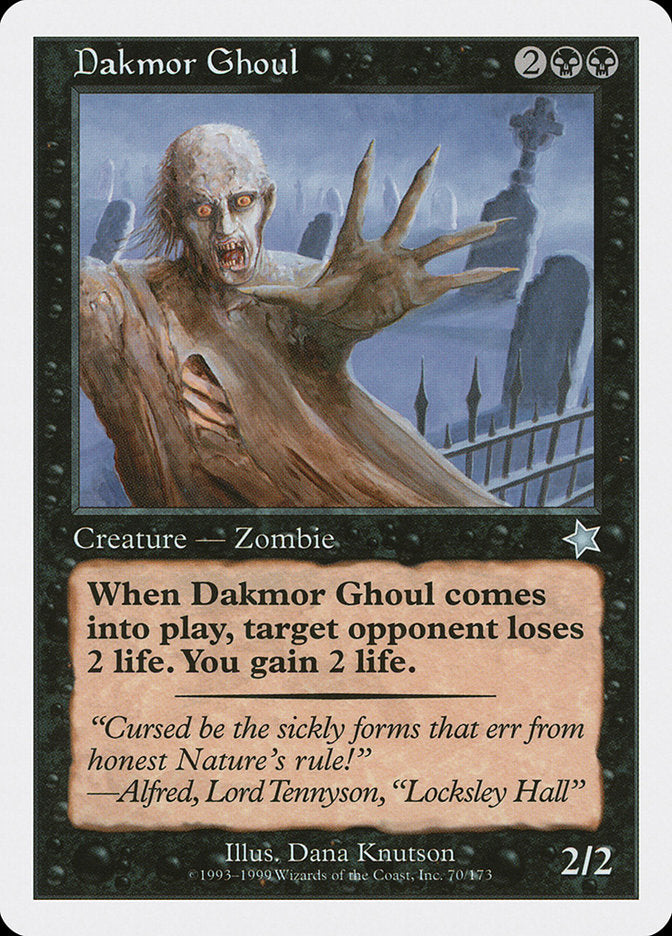 Dakmor Ghoul [Starter 1999] | Golgari Games