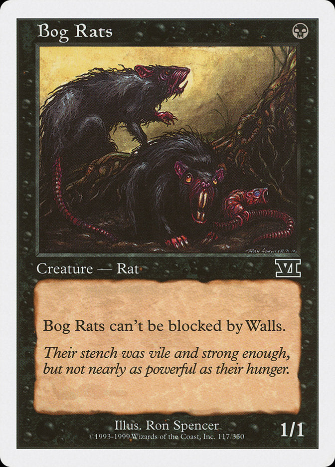 Bog Rats [Classic Sixth Edition] | Golgari Games