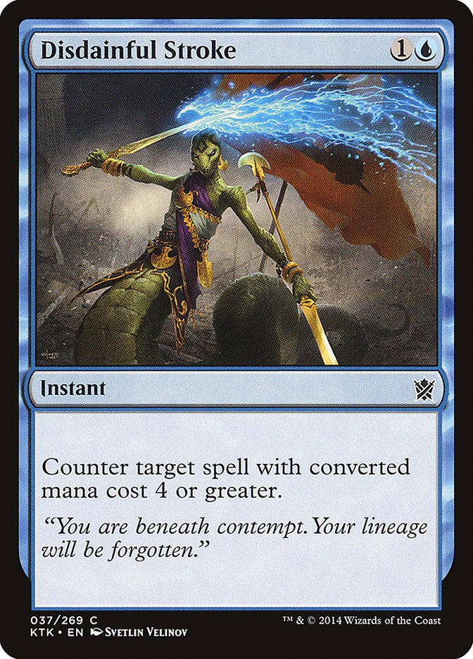 Disdainful Stroke [Khans of Tarkir] | Local Legends
