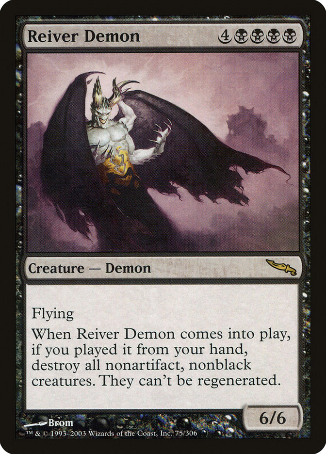 Reiver Demon [Mirrodin] | Golgari Games